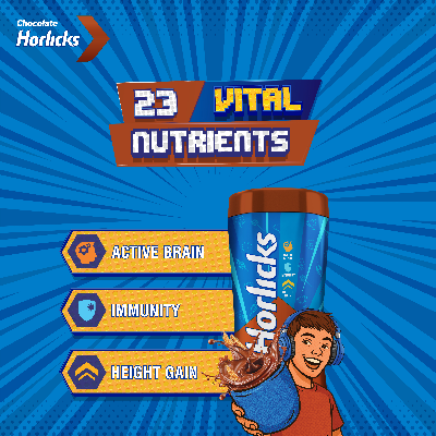 Picture of Horlicks Chocolate Flavour Jar 250g (Powder Drink)