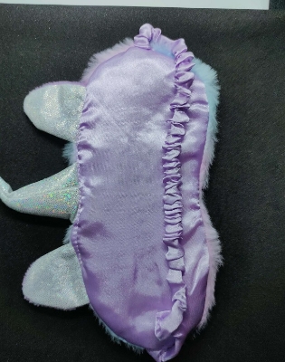 Picture of Sleep Mask Eye Mask Cute Plush Eye Cover Kids Sleeping Mask Cartoon Travel Rest Eye Shade Band Eye Patch Blindfold Sleep Aid Eyepatch
