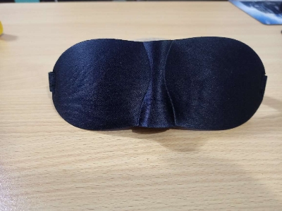 Picture of Travel Sleeping Eye Maskk Eye Massager 3D Memory Soft Portable Blindfold Travel Eyepatch Eye Maskks-Black