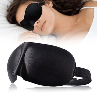 Picture of Cute Sleeping Eye MaskK - Eye Mask-Black