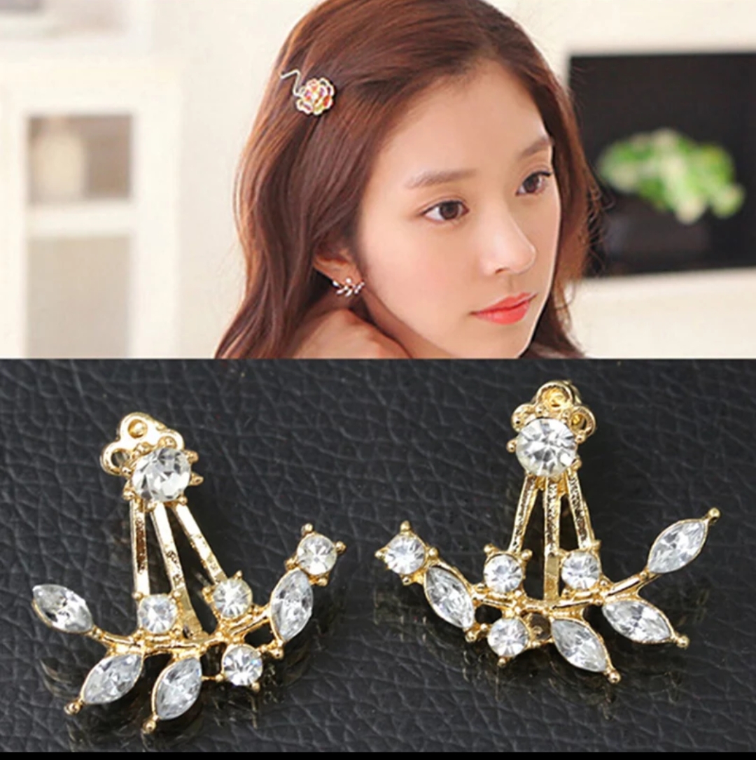 Picture of Stylish Fashionable Earring Leaf  For Women