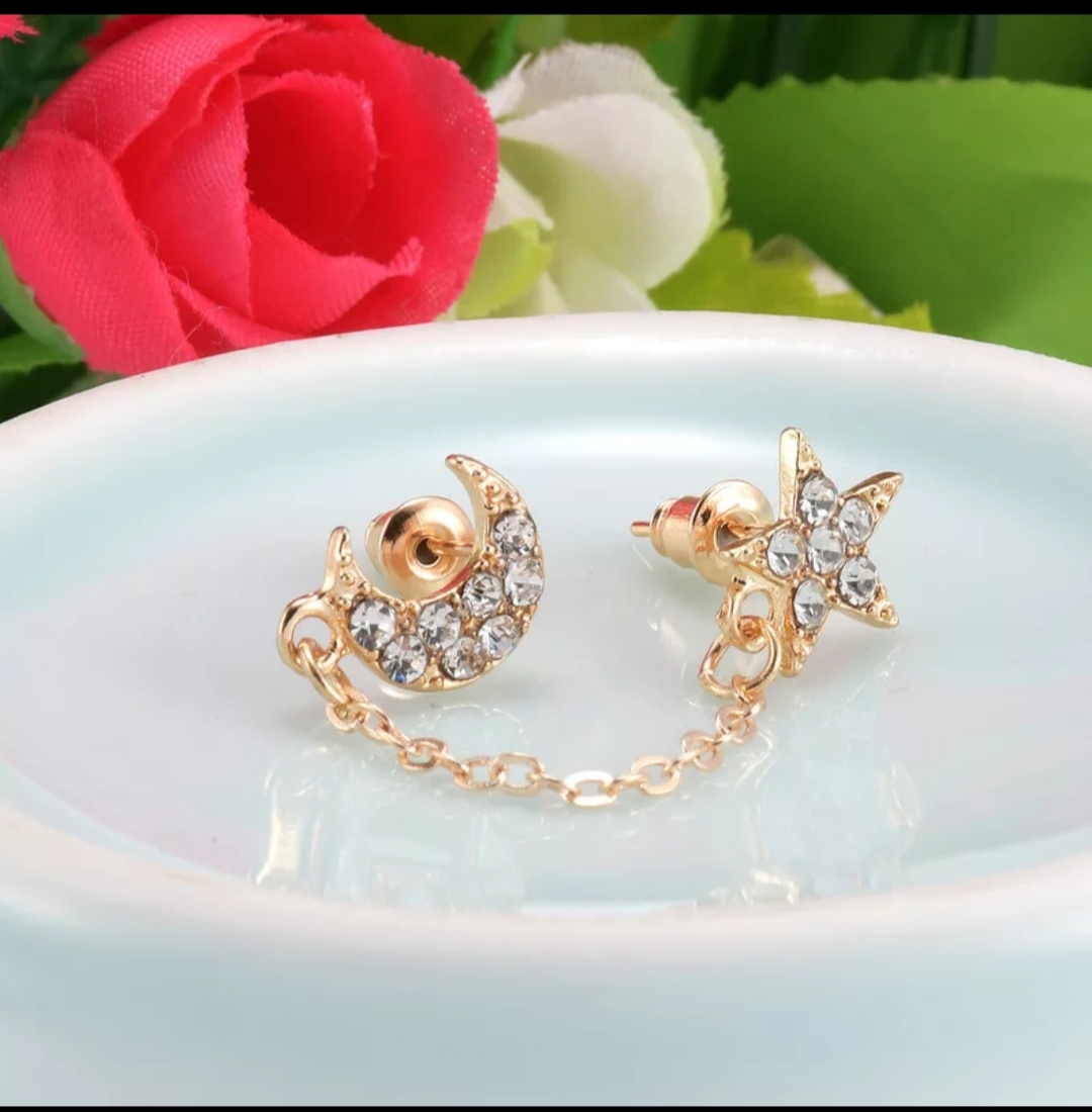 Picture of Fashionable Earrings For Girls