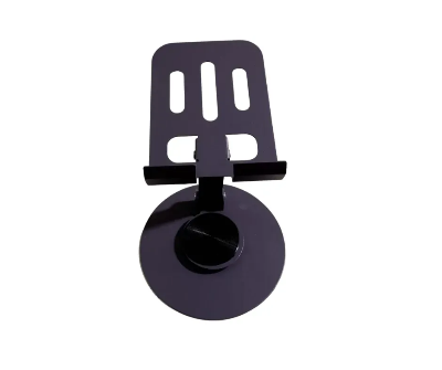 Picture of Premium Foldable Mobile Stand for Desk | ZY033 Metal Phone Holder for All Smartphones | Adjustable & Portable Mobile Accessories in Bangladesh