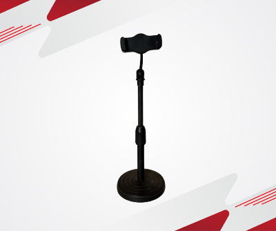 Picture of Premium Adjustable Plastic Mobile Stand for Desk | Foldable Phone Holder for All Smartphones | Height & Angle Adjustable in Bangladesh