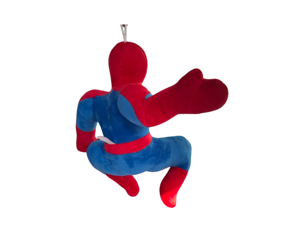 Picture of Superman Plush Doll 10 Inch | Soft Cotton Fabric Cartoon Toy for Kids | Red & Blue Stylish Hero Doll Gift | Baby Boys & Girls Toy BD