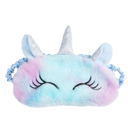 Picture of Sleep Mask Eye Mask Cute Plush Eye Cover Kids Sleeping Mask Cartoon Travel Rest Eye Shade Band Eye Patch Blindfold Sleep Aid Eyepatch
