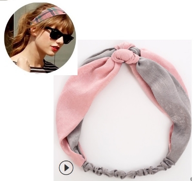 Picture of Women Beauty Make Up Headbands Sports Hair Headwear Hairband Lady Head Bands Ladies Headband