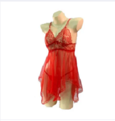 Picture of Short Women Night Dress For Honey-moon Female Nighty Girl Nightgown Se-xy Lady Night Wear