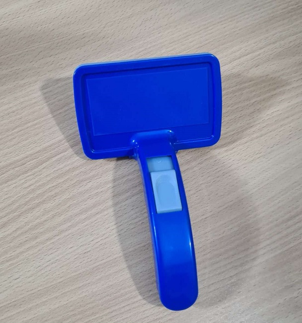 Picture of 1 PC Cat Grooming Brush Pet Hair Remove Brush Clean Deshedding Effective Massage Cat Grooming Brush Dog combs-Blue-50 gm