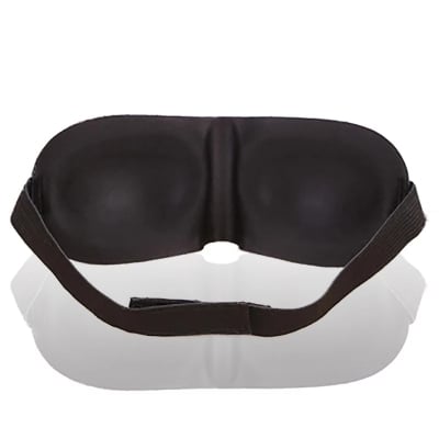 Picture of Travel Sleeping Eye Maskk Eye Massager 3D Memory Soft Portable Blindfold Travel Eyepatch Eye Maskks-Black