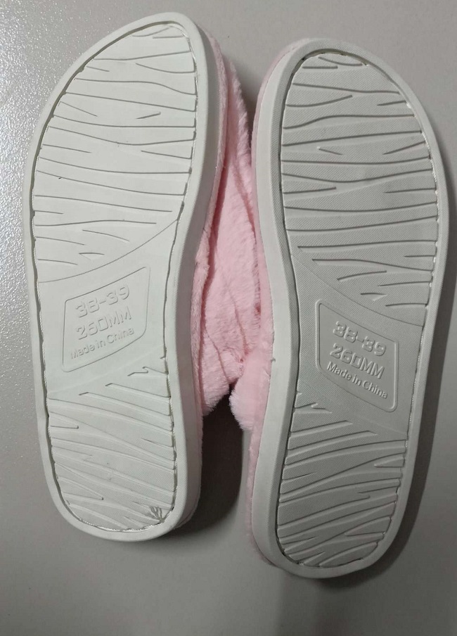 Picture of Winter Warm Fur Slippers Women Men Boys Girls Slippers House Shoes Flat Heel Home Indoor Bedroom-Pink