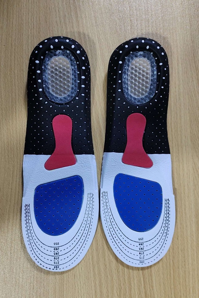 Picture of (Any Size Shoes Adjustable) 2 pcs Insole Pad Inserts Heel Post Back Breathable Anti-slip for High Heel Shoe High Heel Shoes Insoles Memory Foam