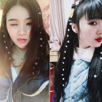 Picture of Girls New Hair Extension Rhinestone Braid Hairpin