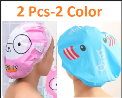 Picture of (2 pcs) Woman Waterproof Shower Cap