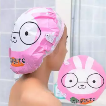 Picture of (2 pcs) Woman Waterproof Shower Cap