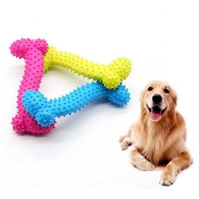 Picture of Dog Toy Rubber Bone (4 Inchs )