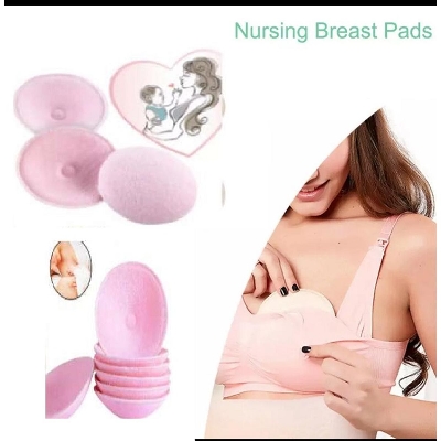 Picture of 2 Pcs Washable Breatthable Absorbency Breastt Pads Anti-overflow Maternity Nursing Pad