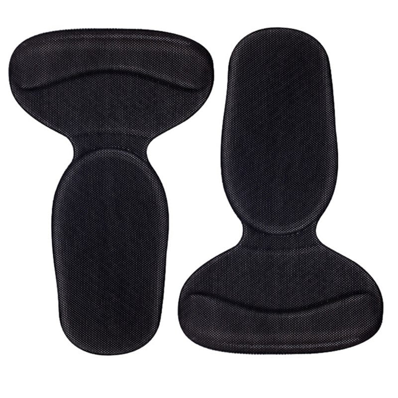 Picture of 1Pair (Black Color) Soft High Heels Half Yard Mat Arch Only Eat Orthopedic Insert Insole Foot Forefoot Protection Pad Women