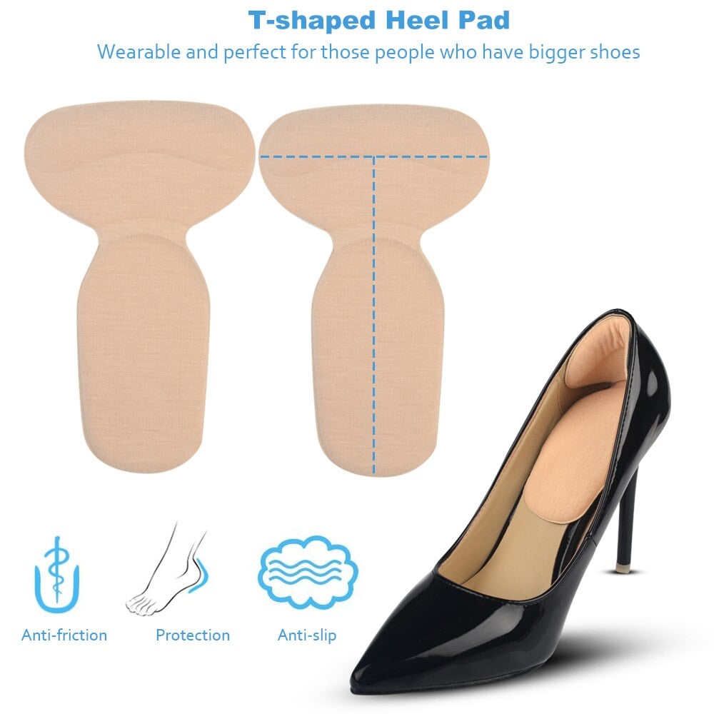 Picture of 1Pair (Black Color) Soft High Heels Half Yard Mat Arch Only Eat Orthopedic Insert Insole Foot Forefoot Protection Pad Women