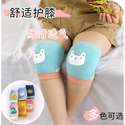 Picture of 1 Pair Soft And Comfortable  Baby Knee Protector Pad - Blue