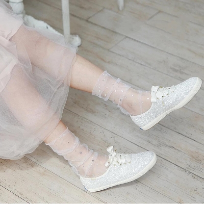 Picture of Stylish Fashionable Net Socks For Girls