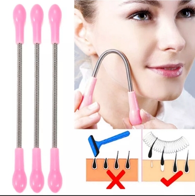 Picture of Bend Facial Face Chin Threading Spring Epicare Hair Remover Removal Stick