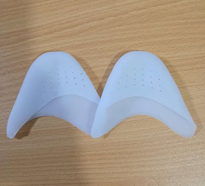 Picture of 1 Pair Shoe Pads Cushion Soft Silicon Gel Protector Pointe Toe Cover