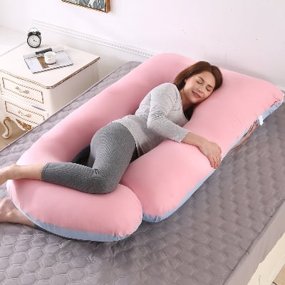Picture of Full Body Support Pregnancy Pillow For Women Large Size Pillow For Full Body Support