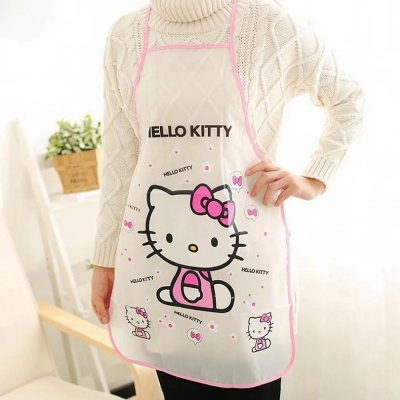 Picture of Women PVC Oil Proof wipeable waterproof kitchen Apron