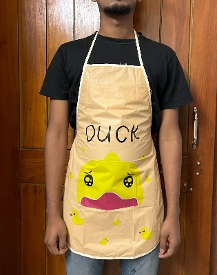 Picture of Women PVC Oil Proof wipeable waterproof kitchen Apron