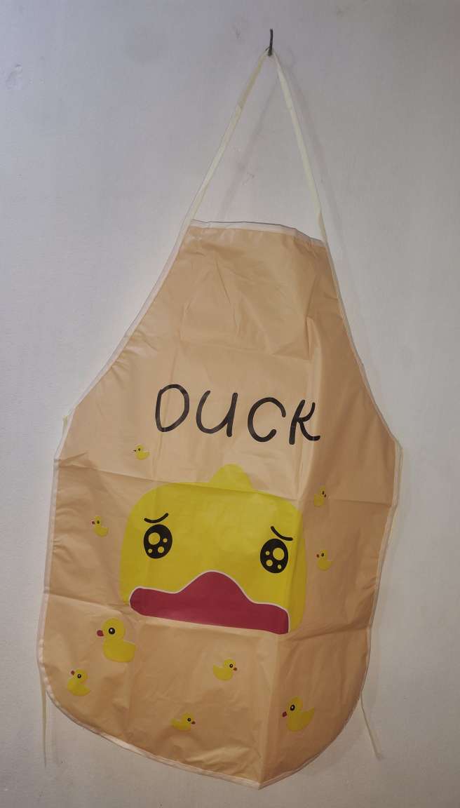 Picture of Women PVC Oil Proof wipeable waterproof kitchen Apron
