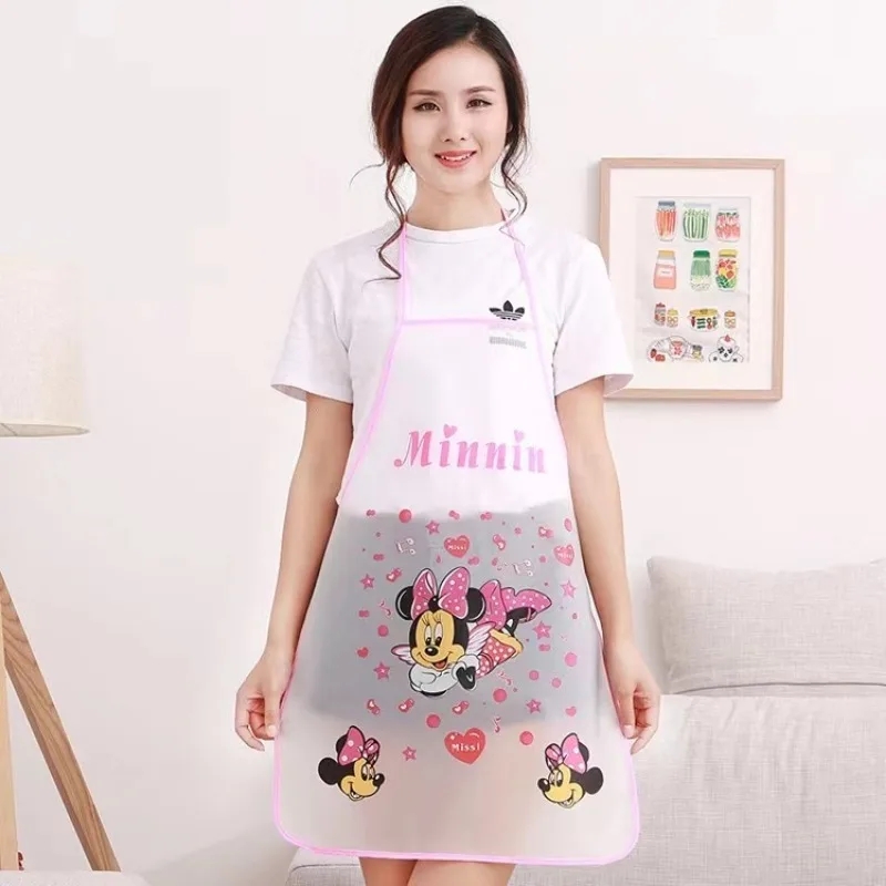 Picture of Women PVC Oil Proof wipeable waterproof kitchen Apron