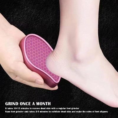 Picture of Foot Grinding Stone Innovative Nano Glass Foot Scrub Stone Dead Skin Remover