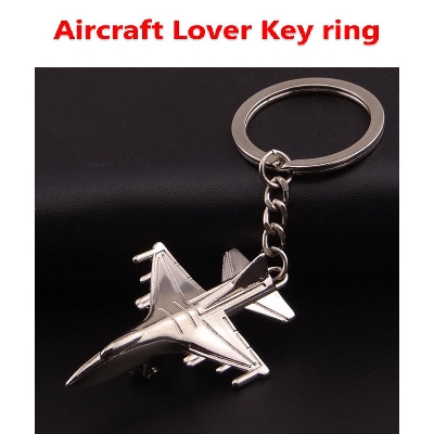Picture of Aircraft Model Key Ring Metal Key chain Ring For Aircraft Lover