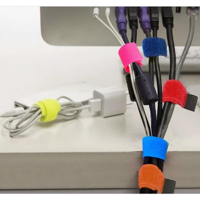 Picture of 2 Pcs /7 inch-Colorful Cable Winder Wire Organizer Cable Earphone Holder Cord Management Protector For Phone