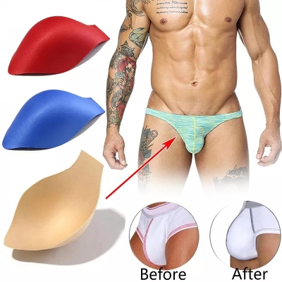 Picture of Men Sponge Cup Enhancer Pad Underwear Briefs Pouch