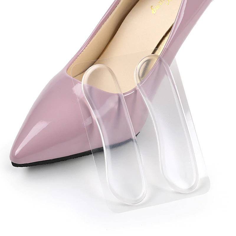 Picture of Insoles for Shoe High Heels Adjust Size Adhesive Heel Liner Grip Protector Sticker Pain Relief Foot Care Insert