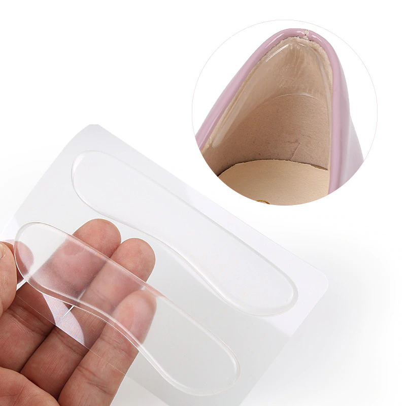 Picture of Insoles for Shoe High Heels Adjust Size Adhesive Heel Liner Grip Protector Sticker Pain Relief Foot Care Insert