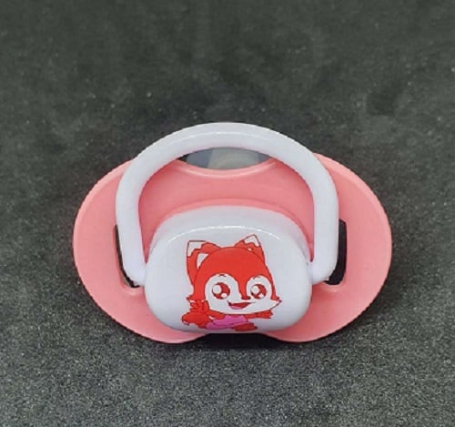 Picture of Baby Silicone Pacifier Hygienic Cap with Animal Pattern