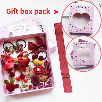Picture of 18 Pcs Baby Girl Hair Clip Set for Children Hair Accessories