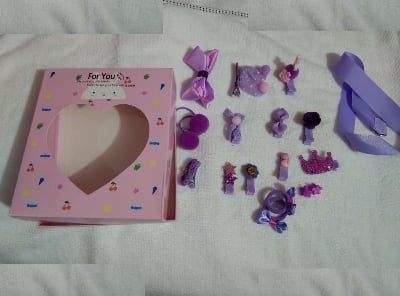 Picture of 18 Pcs Baby Girl Hair Clip Set for Children Hair Accessories