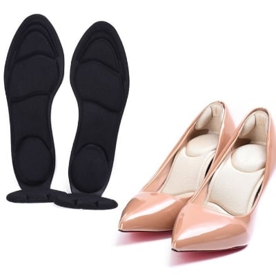 Picture of Insole Pad Inserts Heel Post Back Breathable Anti-slip for Shoes