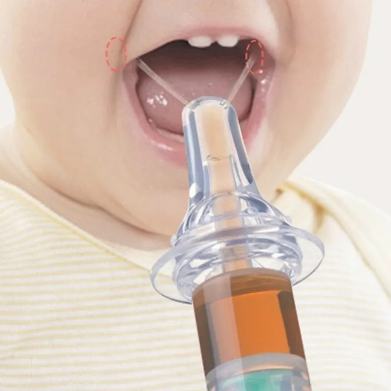 Picture of Baby Dropper Medicine Feeder Children Needle Feeder Squeeze Medicine Dropper Dispenser Pacifier