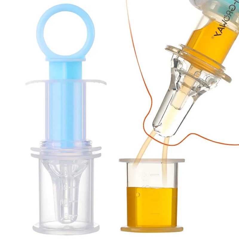 Picture of Baby Dropper Medicine Feeder Children Needle Feeder Squeeze Medicine Dropper Dispenser Pacifier