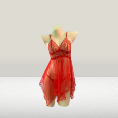 Picture of Female Nighty Beautiful Woman Night Dress for Honeymoon Sexy Lady Night Wear Adult Sleep Lounge Wear Girl Nightgown Female Sleepwear with lace
