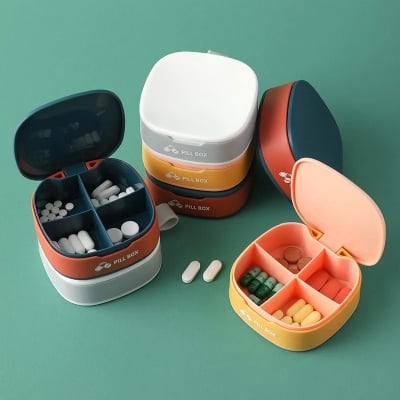 Picture of Travel Medicine Box Medicine Organizer Storage Box