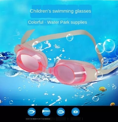 Picture of Junior Swimming Goggless For Kids - Pink