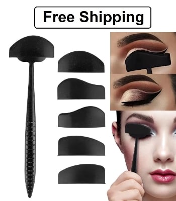 Picture of Professional Silicone Crease Shapes Eyeshadow Stamper Crease Line Kit