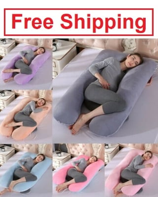 Picture of (Free- Shipping) Pregnancy Pillow (Size-Both side Length About -5 feet)