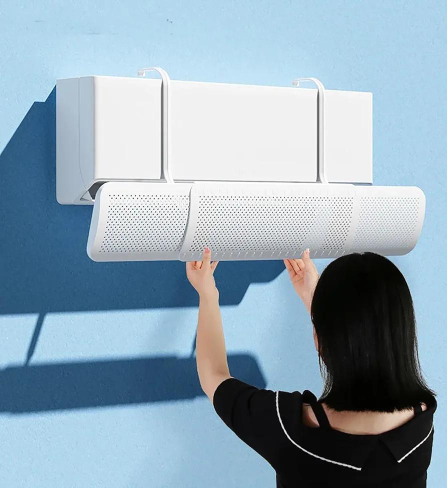 Picture of Air Conditioning Deflector Anti-direct Cold Air Blowing Deflector-White